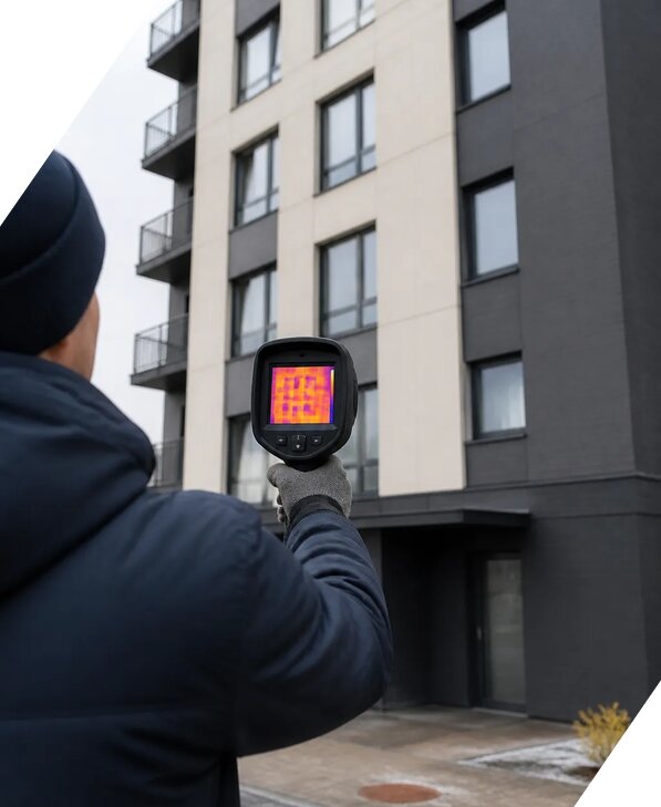 Тепловизионное обследование зданий в Темрюке от 5147 р. | ЭкспертизаРоссия