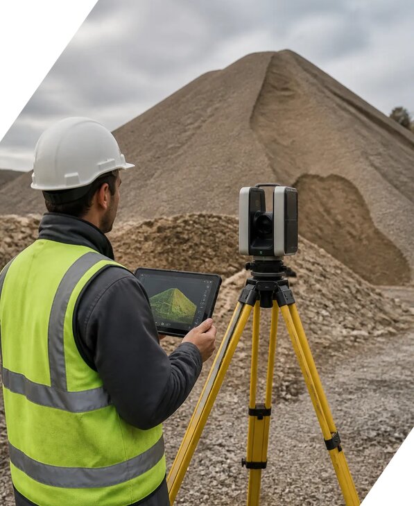 Лазерное 3D сканирование насыпей в Темрюке от 15440 р. | ЭкспертизаРоссия